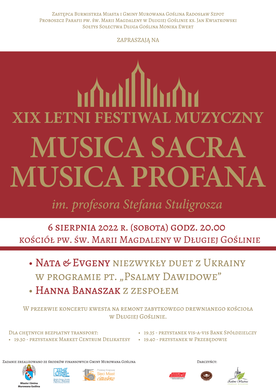 Musica Sacra Musica Profana 2022 r.